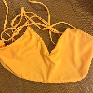 NWOT mango bikini top